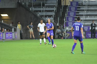 Orlando Pride 12 Ağustos 2017 'de Orlando City Stadyumu' nda New Jersey Sky Blue FC 'ye ev sahipliği yapmaktadır..  