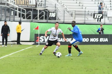 13 Ocak 2018 'de Orlando Florida' daki Spektrum Stadyumu 'nda düzenlenen Florida Kupası' nda Korucular Corinthianlara karşı..