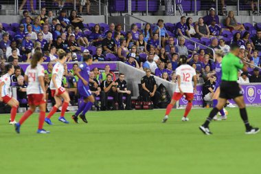 Orland Pride, 25 Ağustos 2018 'de Orlando Florida' daki Exploria Stadyumu 'nda Chicago Red Stars' a ev sahipliği yapıyor.. 