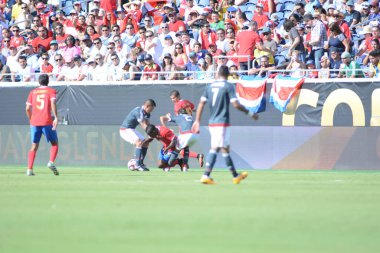 Kosta Rika, Copa America Centenario sırasında Paraguay ile Orlando Florida 'daki Dünya Kampı Stadyumu' nda karşılaştı.. 