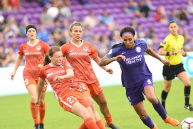 Orlando Pride, 27 Haziran 2018 tarihinde Orlando City Stadyumu 'nda Houston Dash' e ev sahipliği yaptı..  