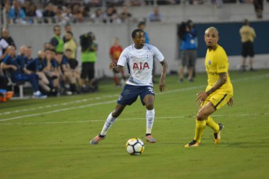 Paris Saint-Germain, Tottenham Hotspur 'a karşı 22 Temmuz 2017' de Orlando Florida 'daki Citrus Bowl' da.  