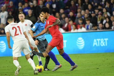 Amerikan Futbol Takımı 15 Kasım 2019 Cuma günü Orlando Florida 'daki Exploria Stadyumu' nda oynanan Concacaf Uluslar Ligi karşılaşmasında Kanada 'ya ev sahipliği yapmaktadır.