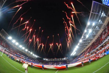 Dünya Kupası eleme maçı Orlando City Stadyumu 'nda. ABD Panama 'ya karşı 6 Ekim 2017' de Orlando, Florida 'da. 