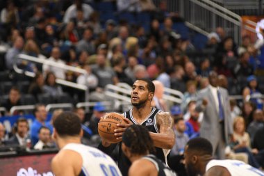 Orlando Magic, 19 Aralık 2018 tarihinde Orlando Florida 'daki Amway Center' da San Antonio Spurs 'a ev sahipliği yapmaktadır.. 