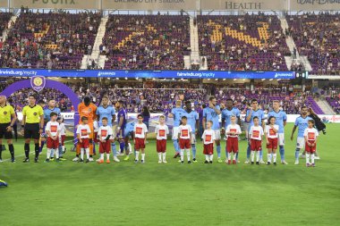 Orlando City 26 Temmuz 2018 'de Florida Exploria Stadyumu' nda NYC FC 'ye ev sahipliği yaptı. Fotoğraf: Marty Jean-Louis