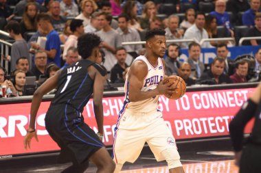 Orlando Magic, Philadelphia 76ers 'ı 25 Mart 2019' da Orlando Florida 'daki Amway Arena' da ağırlıyor.. 