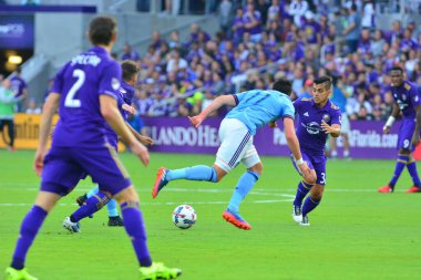 Orlando City, 5 Mart 2017 'de Orlando City Stadyumu' nda NYC FC 'ye ev sahipliği yaptı..  