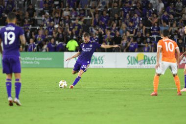 Orlando City SC, 22 Eylül 2018 'de Florida Exploria Stadyumu' nda Houston Dynamo 'yu ağırladı..