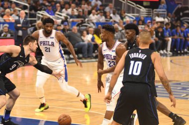 Orlando Magic, Philadelphia 76ers 'ı 25 Mart 2019' da Orlando Florida 'daki Amway Arena' da ağırlıyor.. 