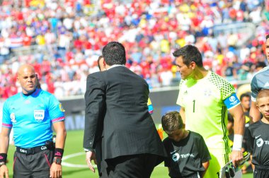 Kosta Rika, Copa America Centenario sırasında Paraguay ile Orlando Florida 'daki Dünya Kampı Stadyumu' nda karşılaştı.. 