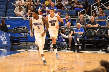 Orlando Magic 10 Ekim 2018 tarihinde Orlando Florda 'daki Amway Center' da Memphis Grizzilies 'e ev sahipliği yaptı..  