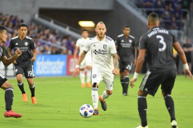 Orlando City 21 Nisan 2018 'de Orlando Florida' daki Exploria Stadyumu 'nda San Jose depremlerine ev sahipliği yaptı..  
