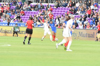 Fransa, 7 Mart 2018 tarihinde Orlando 'daki Orlando City Stadyumu' nda oynanan SheBelives Kupası 'nda Almanya ile karşı karşıya geldi.. 