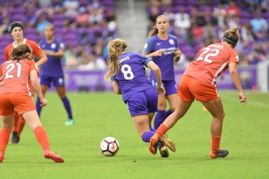 Orlando Pride, 27 Haziran 2018 tarihinde Orlando City Stadyumu 'nda Houston Dash' e ev sahipliği yaptı..  