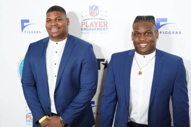 30 Ocak 2020 Perşembe günü Miami 'deki James L Knight Center' da 21. Geleneksel Superbowl İncil Kutlaması Kırmızı Halı.  