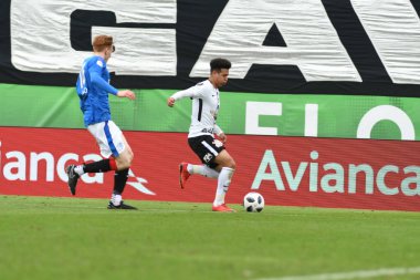 13 Ocak 2018 'de Orlando Florida' daki Spektrum Stadyumu 'nda düzenlenen Florida Kupası' nda Korucular Corinthianlara karşı..