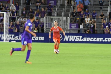Orlando Pride 28 Haziran 2018 'de Orlando City Stadyumu' nda Houston Dash 'e ev sahipliği yaptı..  