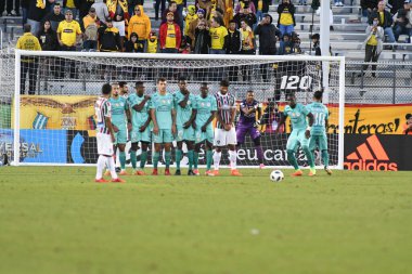 Fluminense, Florida Kupası 'nda 15 Ocak 2018' de Orlando Florida 'da oynanan Spektrum Stadyumu' nda Barcelona SC 'ye karşı..