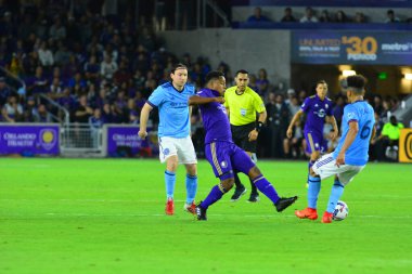 Orlando City, 5 Mart 2017 'de Orlando City Stadyumu' nda NYC FC 'ye ev sahipliği yaptı..  