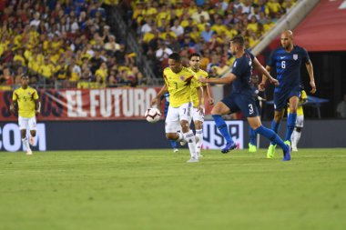 ABD Kolombiya 'ya karşı Raymond James Stadyumu' nda 11 Ekim 2018 'de.  