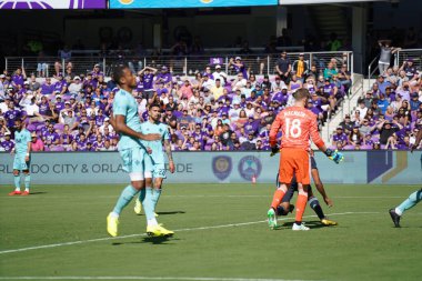Orlando City SC 20 Nisan 2019 'da Orlando City Stadyumu' nda Vancouver Whitecaps 'a ev sahipliği yapıyor. Fotoğraf: Marty Jean-Louis