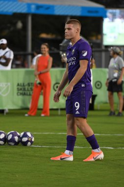 30 Temmuz 2019 'da Orlando Florida' da Disney 'in Vahşi Spor Dünyası' nda MLS All-Star Yetenek Yarışması. 