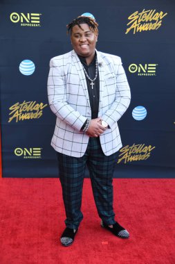 24 Mart 2018 Cumartesi günü Las Vegas 'taki Orleans Resort' ta düzenlenen 33. Yıldız Ödülleri Kırmızı Halı sırasında ünlüler.