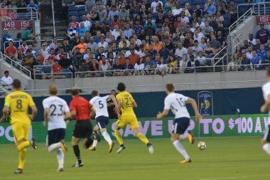 Paris Saint-Germain, Tottenham Hotspur 'a karşı 22 Temmuz 2017' de Orlando Florida 'daki Citrus Bowl' da. 
