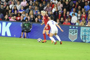 ABD, 7 Mart 2018 tarihinde Orlando City Stadyumu 'ndaki SheBelives Kupası' nda İngiltere ile karşı karşıya geldi..  