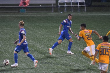 Atlanta United sunucusu Tigres & MLS Homegrown takımları 31 Temmuz 2018 'de Atlanta, Georgia' da düzenlenen MLS All Star haftasında.