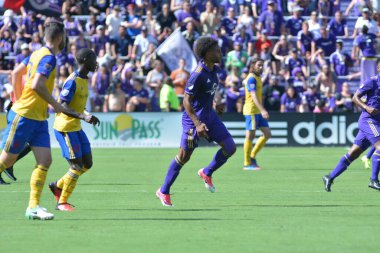 Orlando City 29 Nisan 2017 'de Orlando, Florida' daki Orlando City Stadyumu 'nda Colorado Rapids' e ev sahipliği yaptı.) 