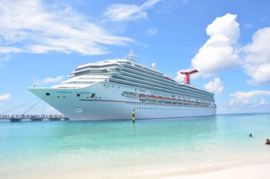 19 Eylül 2016 'da Türk ve Caicos' taki Güzel Büyük Türk Adası.   