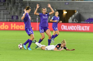 Orlando Pride, 23 Mayıs 2018 'de Orlando Florida' daki Exploria Stadyumu 'nda Kuzey Carolina Cesareti' ne ev sahipliği yapmaktadır..  