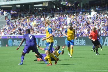 Orlando City 29 Nisan 2017 'de Orlando, Florida' daki Orlando City Stadyumu 'nda Colorado Rapids' e ev sahipliği yaptı.) 