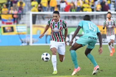 Fluminense, Florida Kupası 'nda 15 Ocak 2018' de Orlando Florida 'da oynanan Spektrum Stadyumu' nda Barcelona SC 'ye karşı.. 