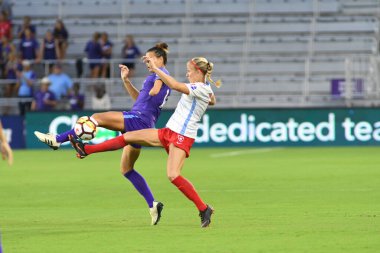 Orland Pride, 25 Ağustos 2018 'de Orlando Florida' daki Exploria Stadyumu 'nda Chicago Red Stars' a ev sahipliği yapıyor..  