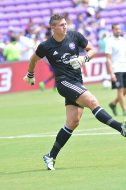 Orlando City 15 Nisan 2017 'de Florida, Orlando' daki Citrus Bowl 'da Los Angeles Galaksisine ev sahipliği yaptı..  