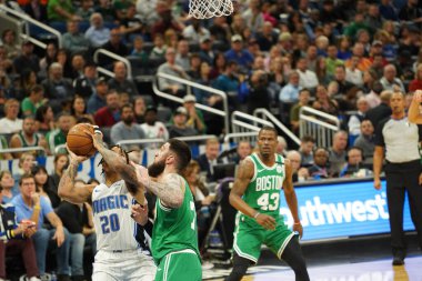 Orlando Magic, Boston Celtics 'i 24 Ocak 2020' de Orlando, Florida 'da Amway Center' da ağırladı. 