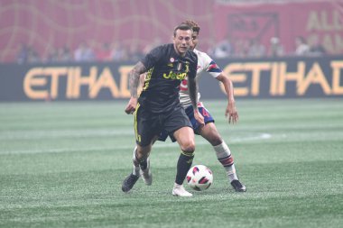 1 Ağustos 2018 tarihinde Atlanta 'daki Mercedez Benz Stadyumu' nda tüm yıldızlar Juventus 'a karşı..  