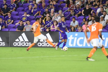 Orlando City SC, 22 Eylül 2018 'de Florida Exploria Stadyumu' nda Houston Dynamo 'yu ağırladı..