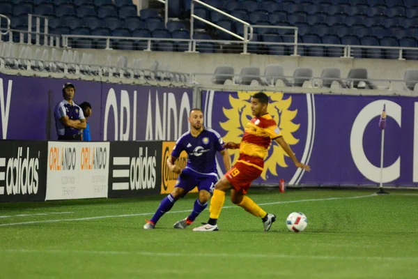 Orlando City Hostí Fort Lauderdale Strikers Stadionu Camping World Stadium — Stock fotografie