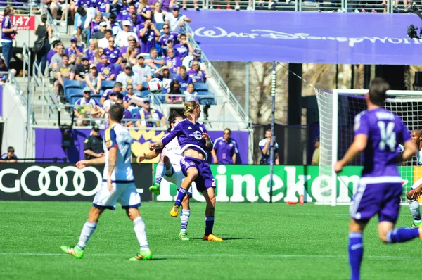 Orlando City Host Real Salt Lake Citrus Bowl Orlando Φλόριντα — Φωτογραφία Αρχείου