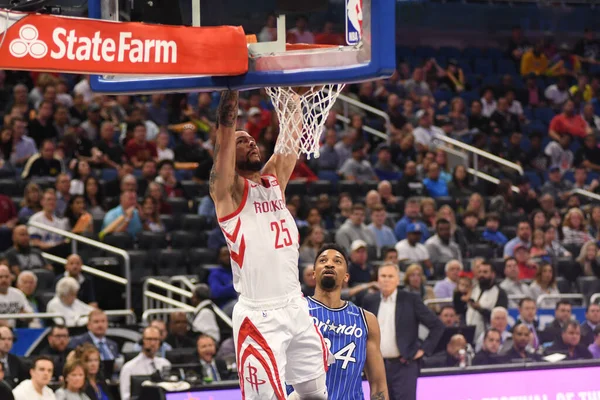 Orlando Magic Värd För Houston Rockets Amway Arena Söndagen Den — Stockfoto