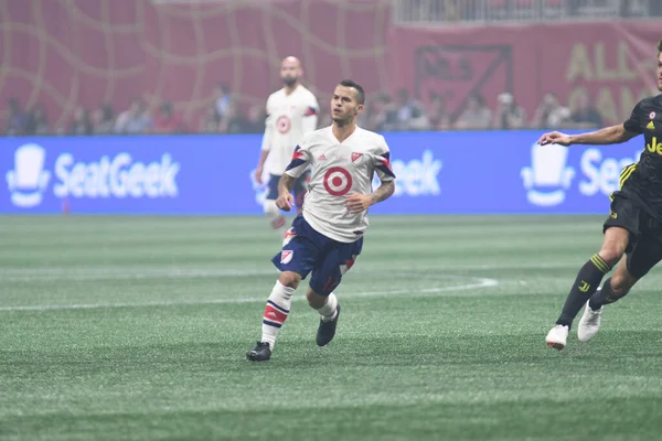 Mls Allstar Gegen Juventus August 2018 Mercedes Benz Stadium Atlanta — Stockfoto