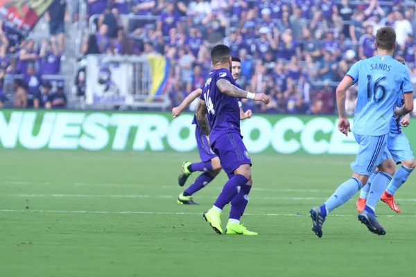 Orlando City Host New York City Orlando City Stadium Orlando — Fotografia de Stock