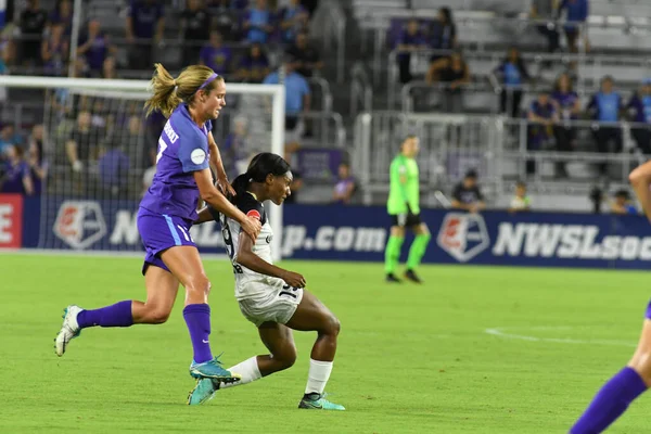 Orlando Pride Värd För North Carolina Courage Exploria Stadium Den — Stockfoto