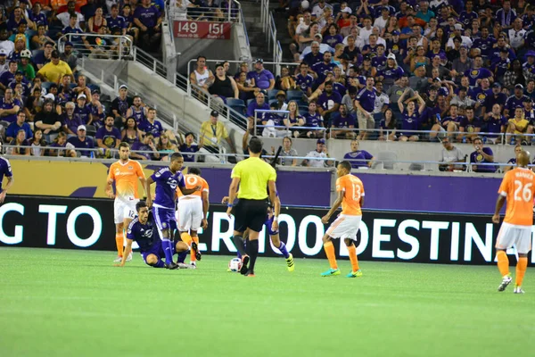 Orlando City Sediou Houston Dynamo Julho 2016 Camping World Stadium — Fotografia de Stock