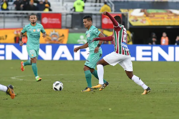 Fluminense, Florida Kupası 'nda 15 Ocak 2018' de Orlando Florida 'da oynanan Spektrum Stadyumu' nda Barcelona SC 'ye karşı.. 