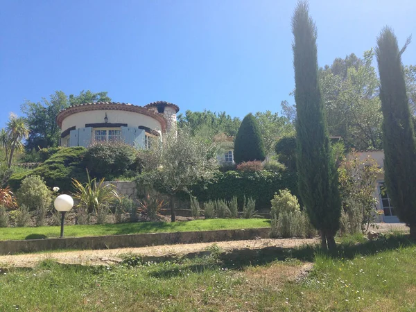 Vacker Pool Hem Cote Azur Frankrike Den Maj 2014 — Stockfoto